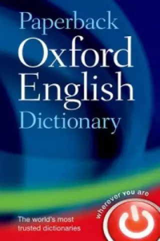 Książka - Paperback Oxford English Dictionary