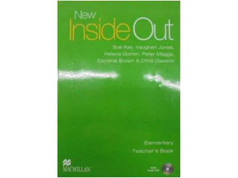 Książka - New inside out + CD Elementary Teacher's Book