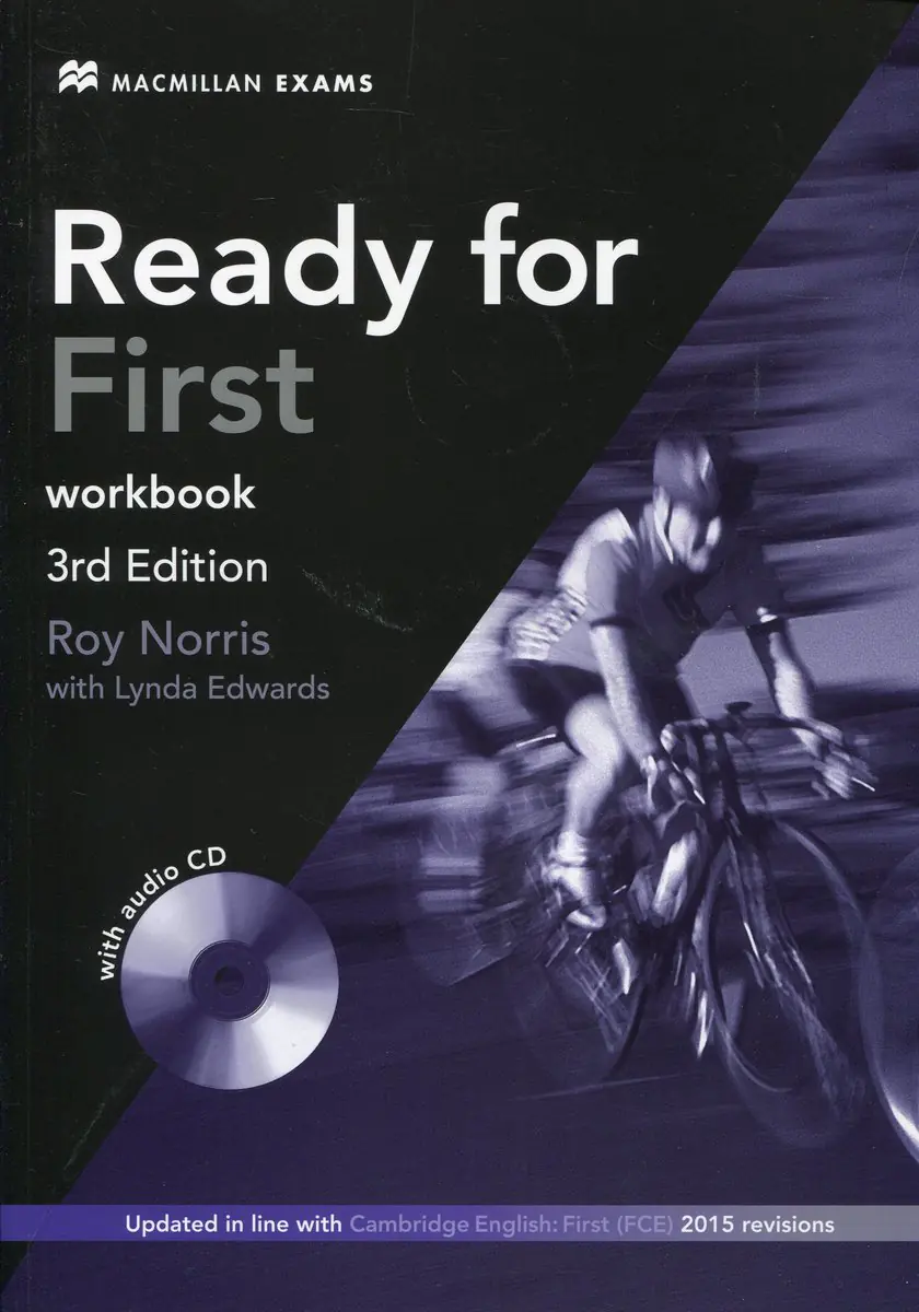 Książka - Ready for First. Workbook + CD bez klucza odpowiedzi
