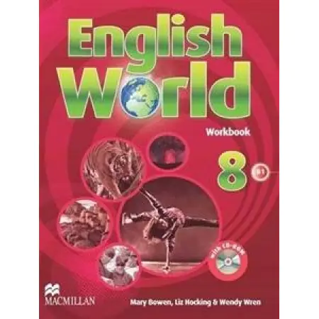 Książka - English World Level 8 Workbook & CD Rom