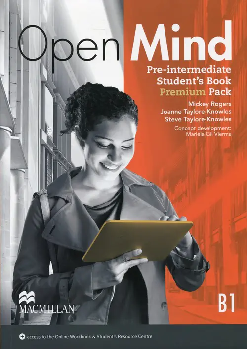 Książka - Open Mind B1. Pre-Intermediate. Student's Book + kod online
