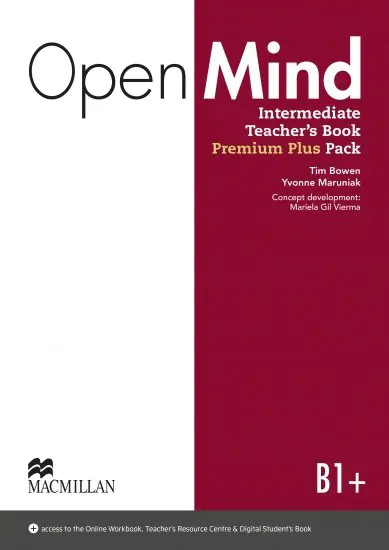 Książka - Open Mind (B1+) Intermediate TB + kod online + WB + kod online + Digital Stud