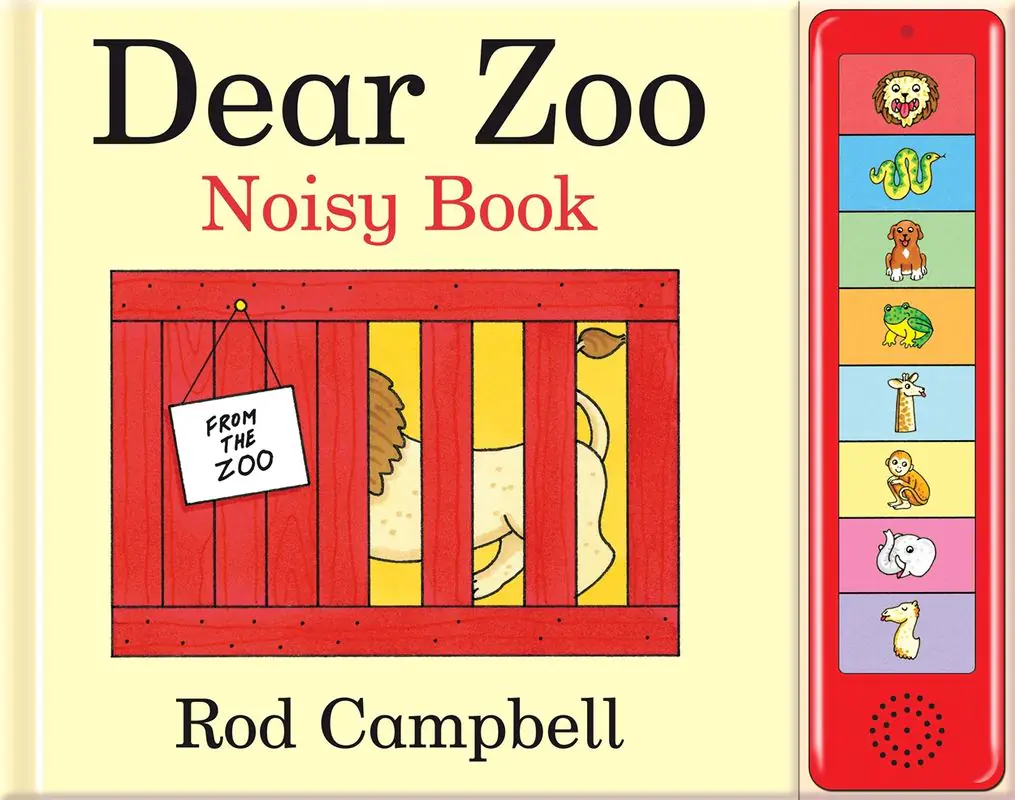 Książka - Dear Zoo Noisy Book