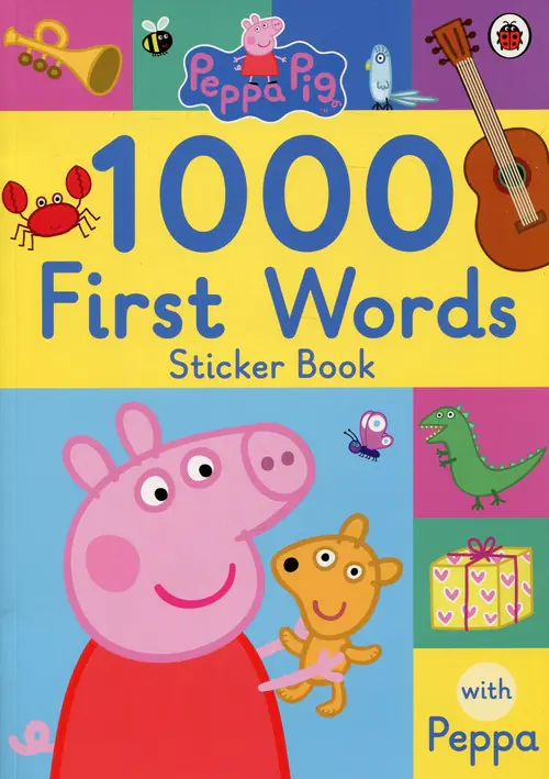 Książka - Peppa Pig: 1000 First Words