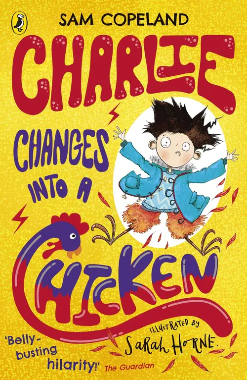 Książka - Charlie Changes Into a Chicken