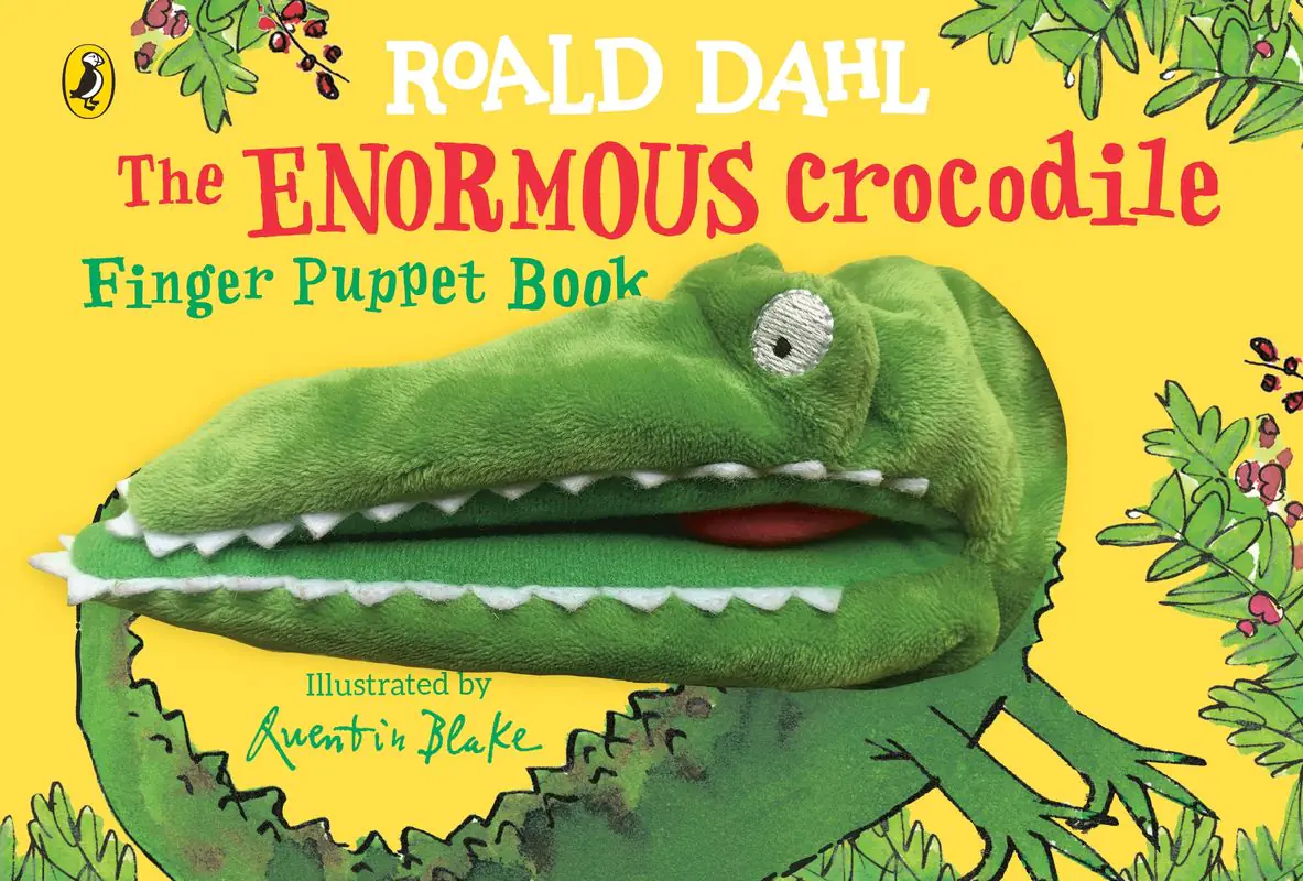 Książka - The Enormous Crocodiles Finger Puppet Book