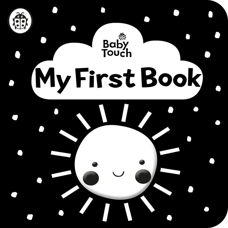 Książka - Baby Touch: My First Book: a black-and-white cloth book