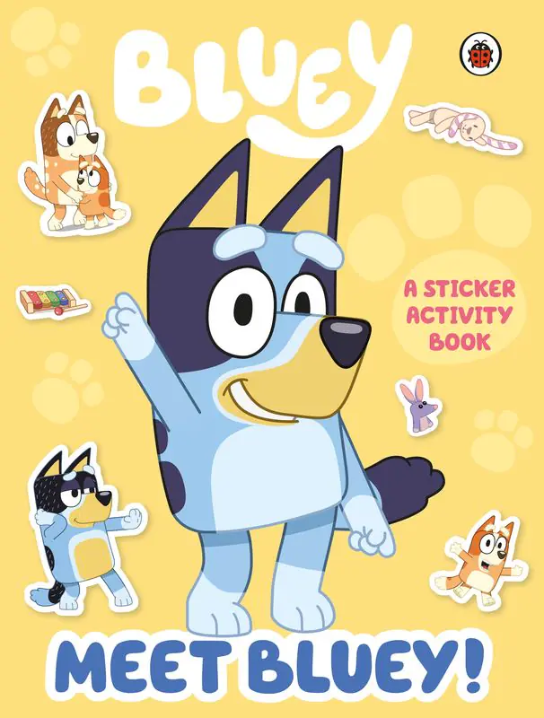 Książka - Bluey: Meet Bluey! Sticker Activity Book