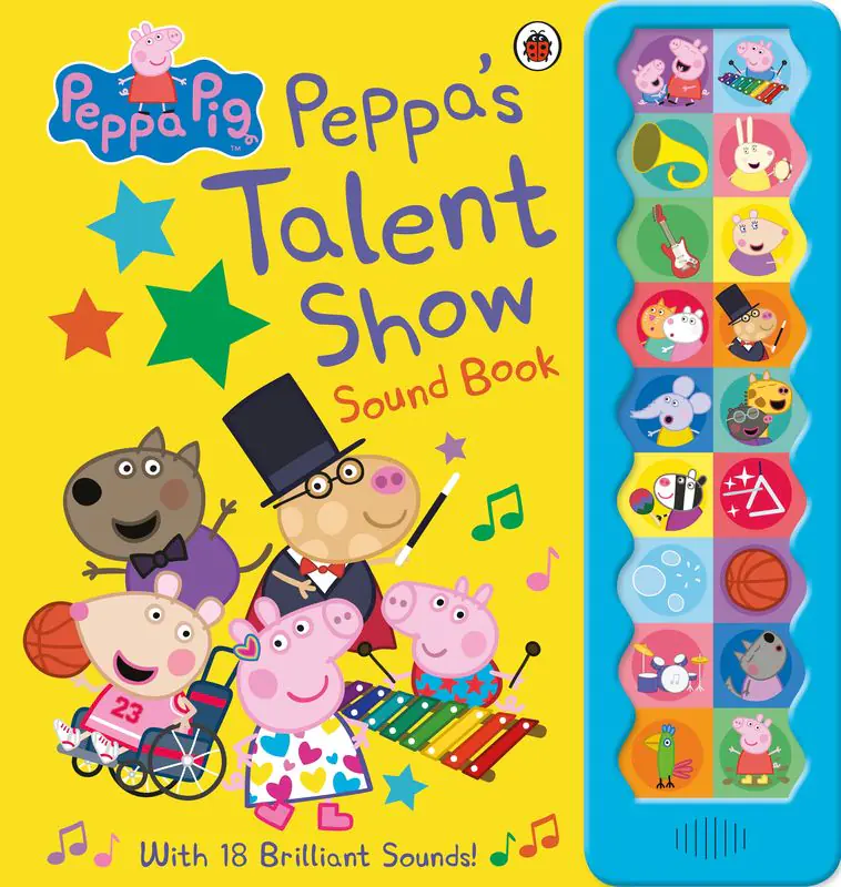 Książka - Peppa Pig: Peppas Talent Show: Noisy Sound Book