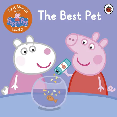 Książka - First Words with Peppa Level 2 - The Best Pet