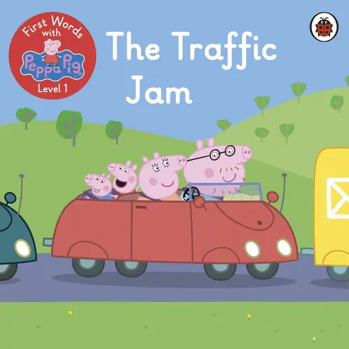 Książka - First Words with Peppa Level 1 - The Traffic Jam