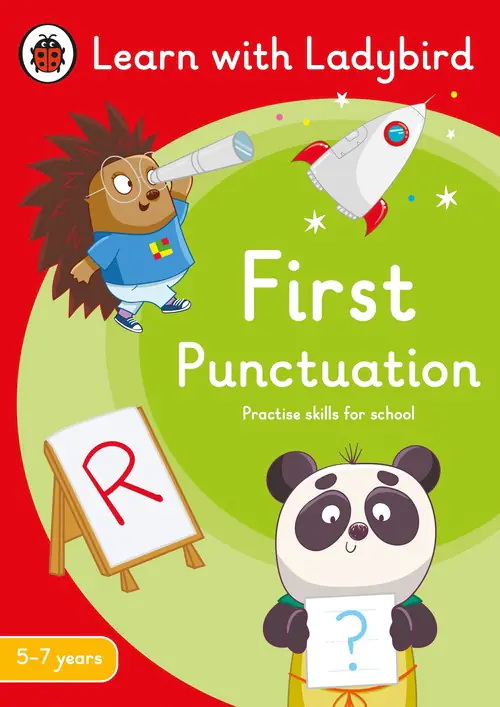 Książka - First Punctuation. A Learn with Ladybird Activity Book 5-7 years. Ideal for home learning (KS1)