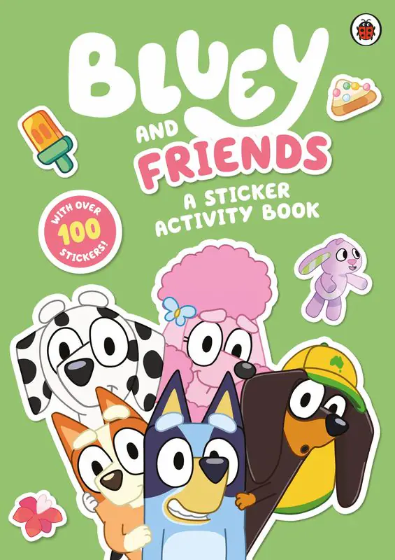 Książka - Bluey. Bluey and Friends Sticker Activity