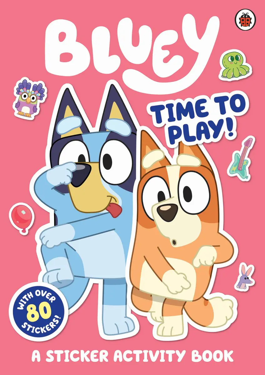 Książka - Bluey: Time to Play Sticker Activity