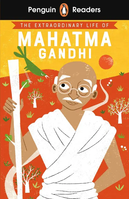 Książka - The Extraordinary Life of Mahatma Gandhi (ELT Graded Reader): Penguin Readers. Level 2