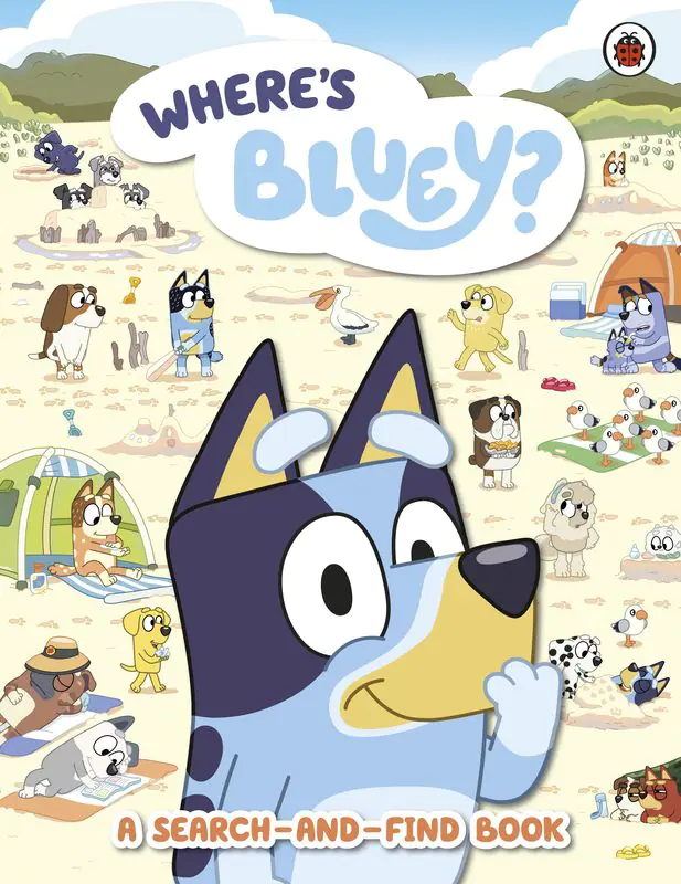 Książka - Bluey. Wheres Bluey? A Search-and-Find Book