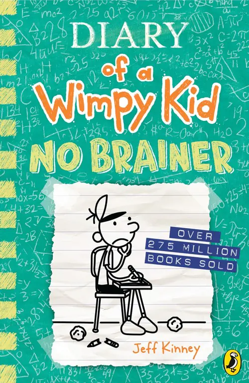 Książka - Diary of a Wimpy Kid. No Brainer. Book 18