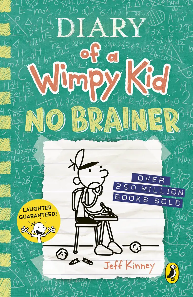 Książka - Diary of a Wimpy Kid: No Brainer. Book 18