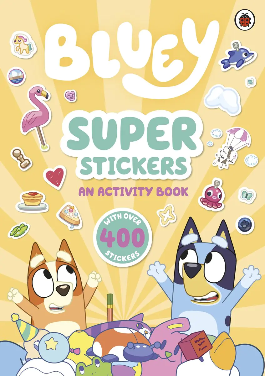 Książka - Bluey: Super Stickers