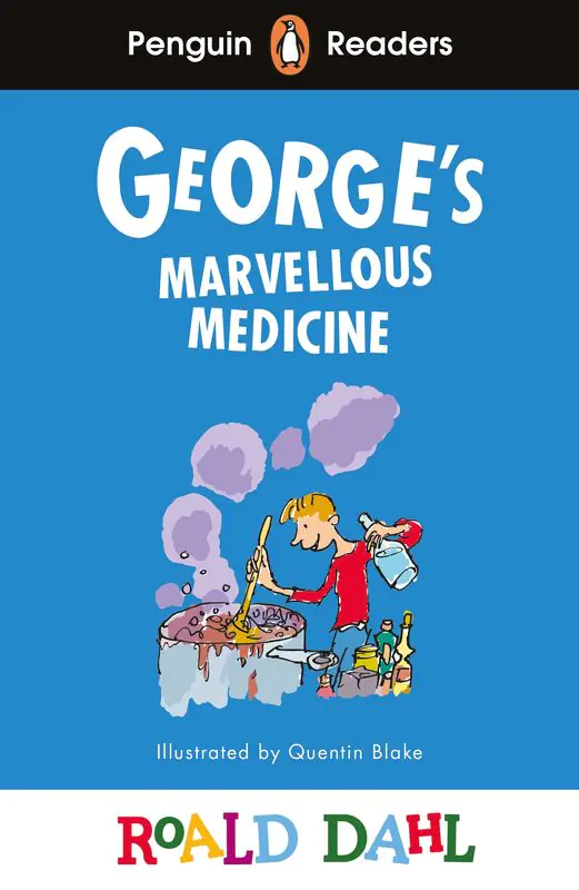 Książka - George`s Marvellous Medicine. Penguin Readers Level 3 wer. angielska