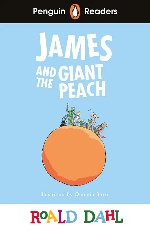 Książka - James and the Giant Peach. Penguin Readers Level 3 wer. angielska
