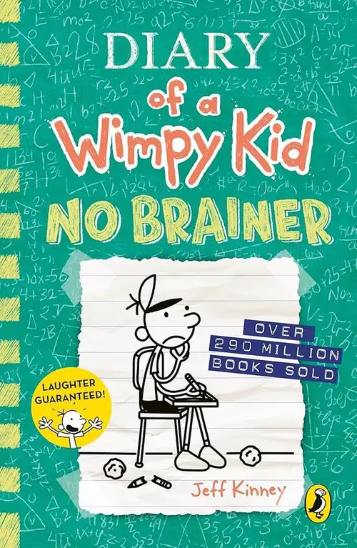 Książka - Diary of a Wimpy Kid: No Brainer. Book 18
