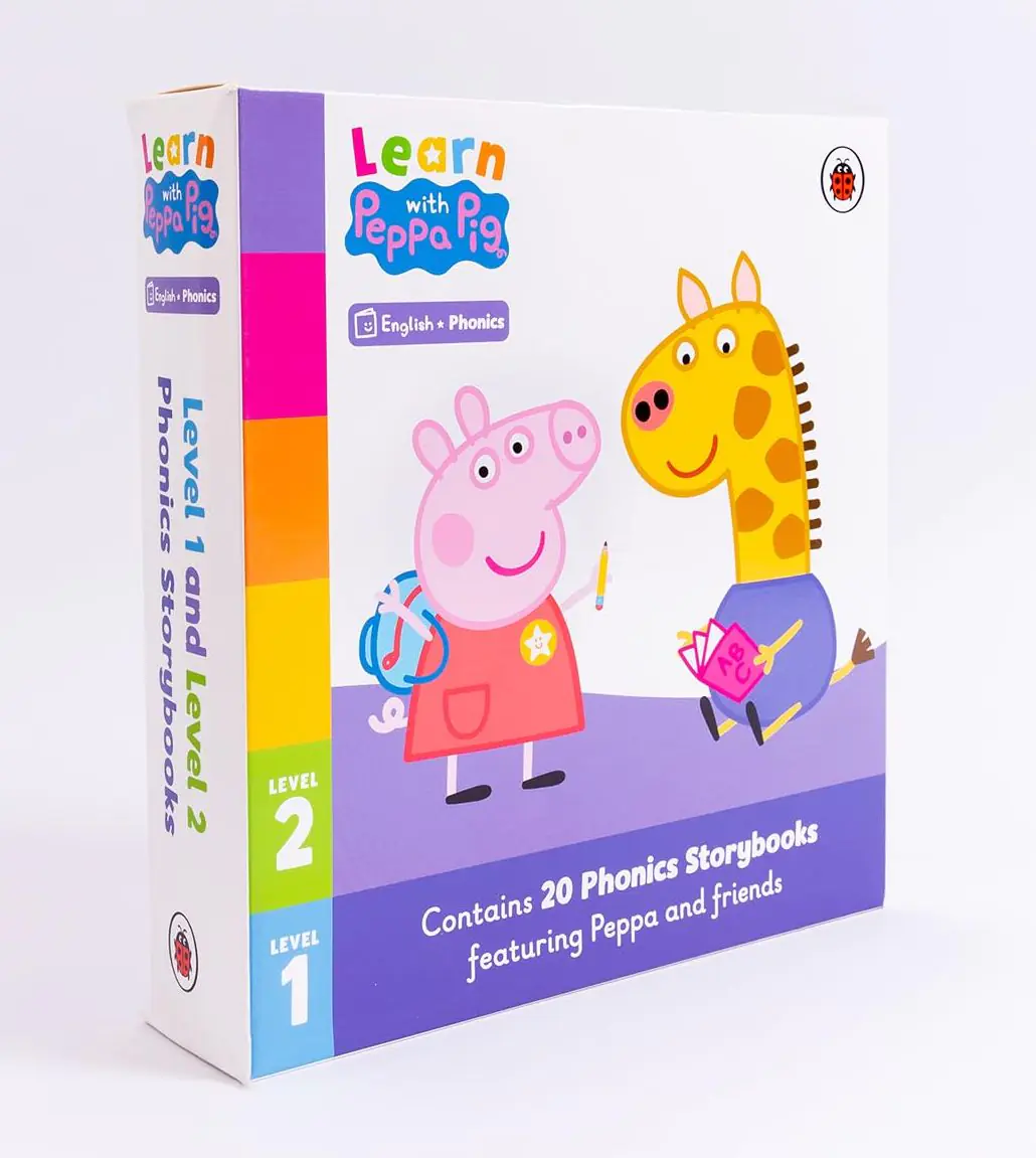 Książka - Learn with Peppa. 1-20 Tuckbox