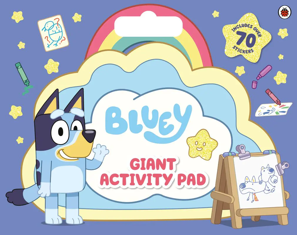 Książka - Bluey Giant Activity Pad wer. angielska