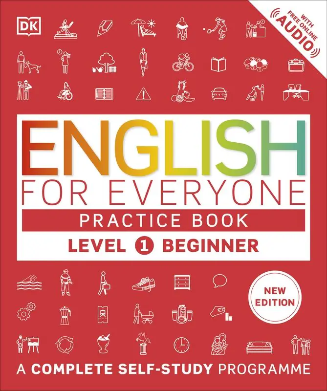 Książka - English for Everyone Practice Book Level 1 Beginner. A Complete Self-Study Programme wer. angielska