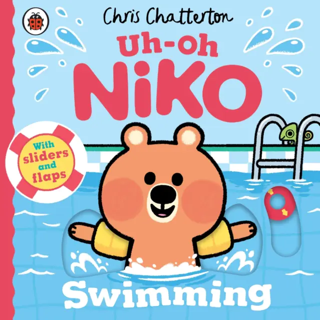 Książka - Uh-Oh, Niko. Swimming
