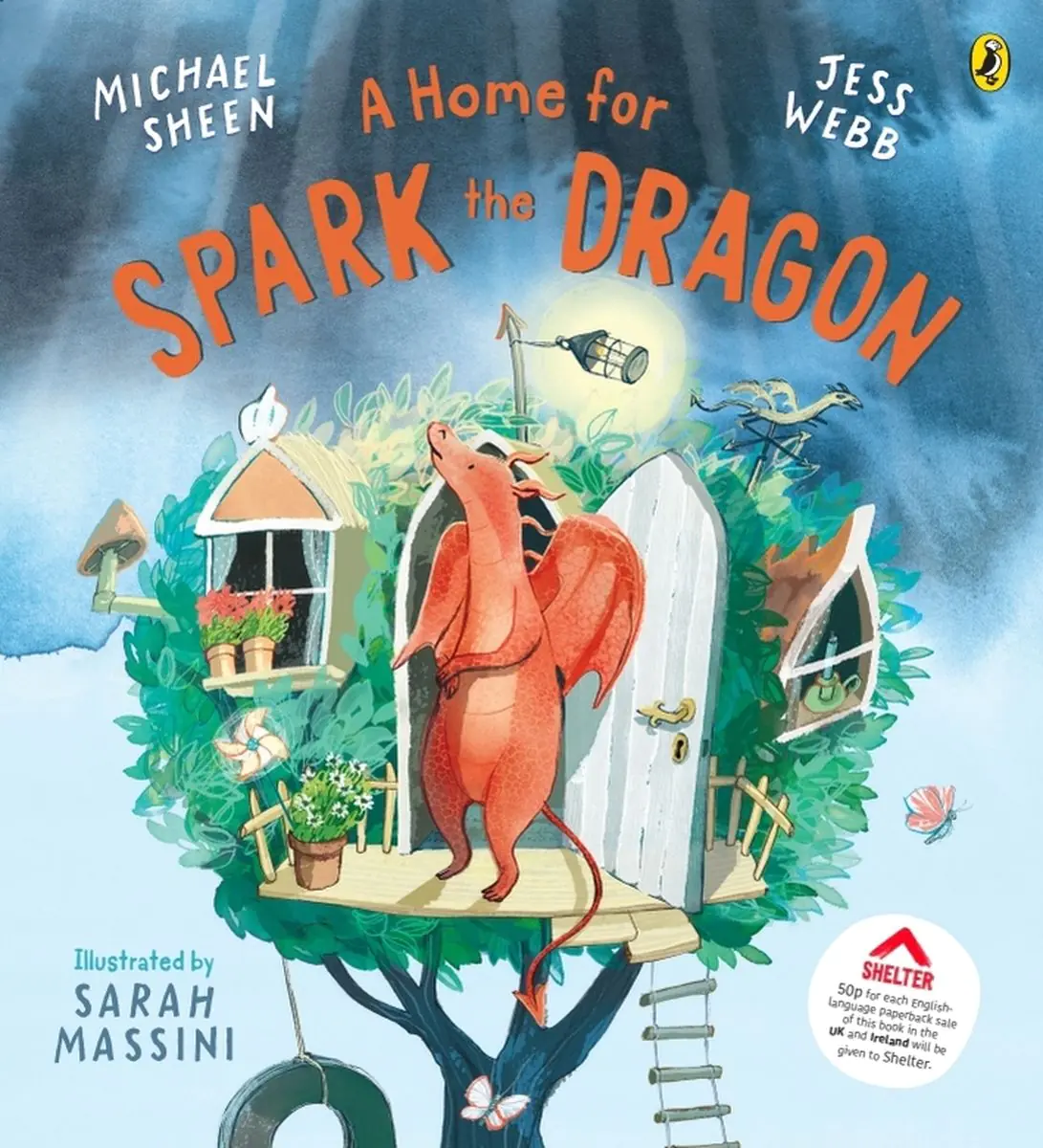 Książka - A Home for Spark the Dragon