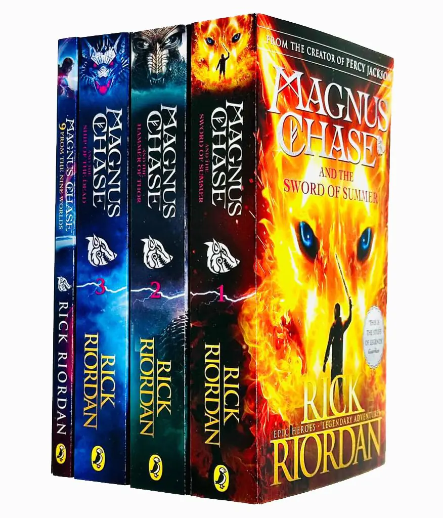 Książka - Pakiet Magnus Chase 4 Book Shrinkwrap Set