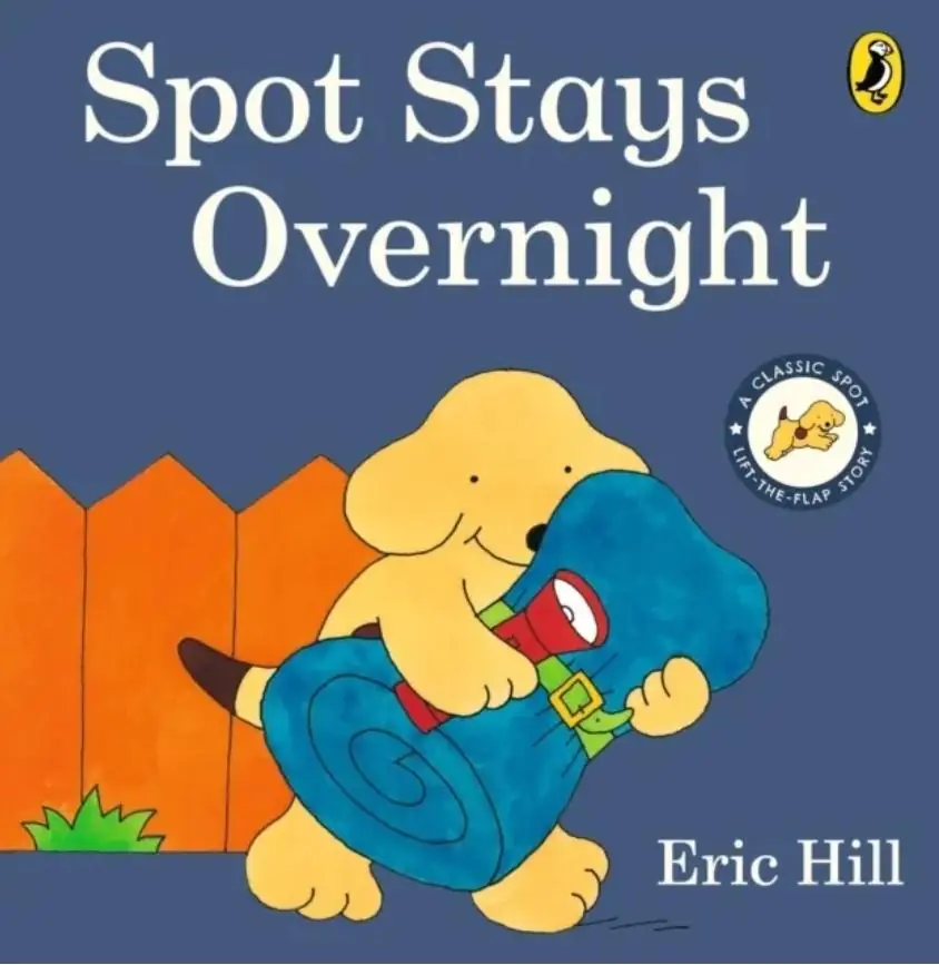 Książka - Spot stays overnight wer. angielska