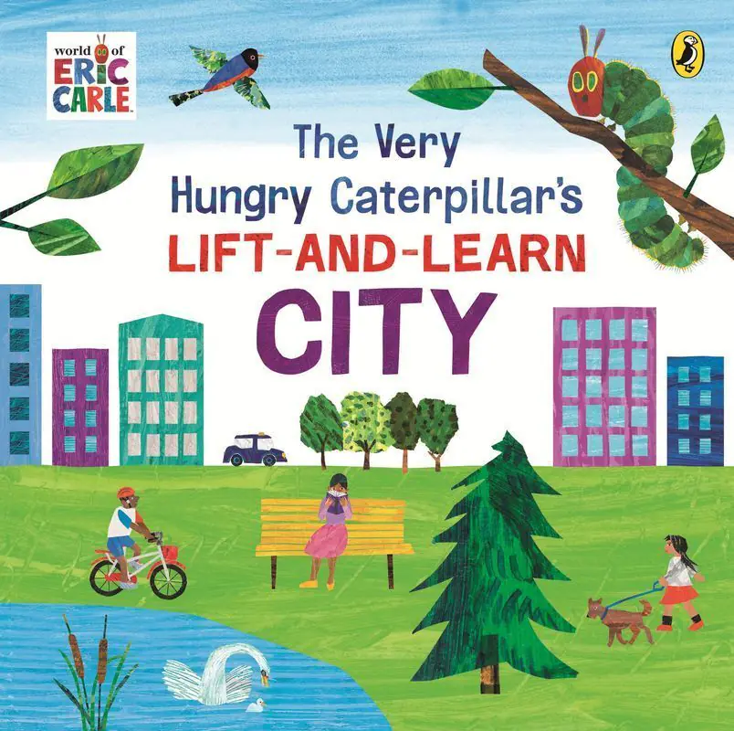 Książka - The Very Hungry Caterpillar`s Lift-and-Learn: City