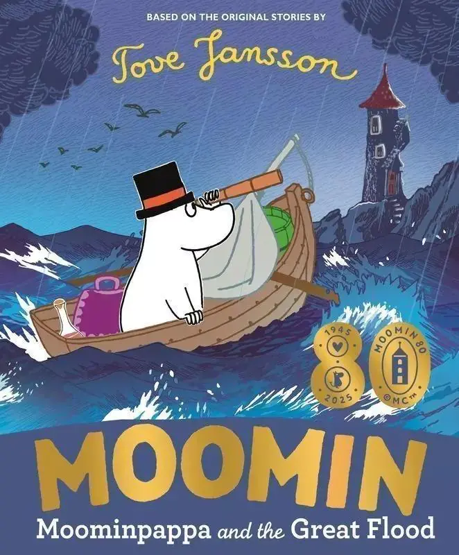 Książka - Moominpappa and the Great Flood