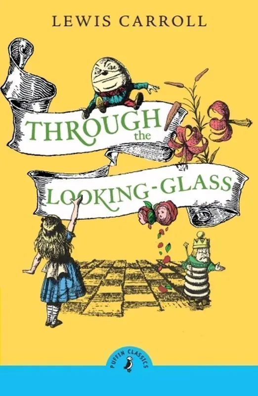 Książka - Through the looking glass and what Alice found there wer. angielska