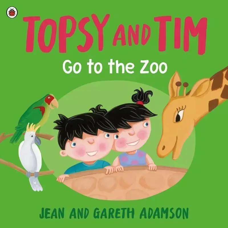 Książka - Topsy and Tim: Go to the Zoo