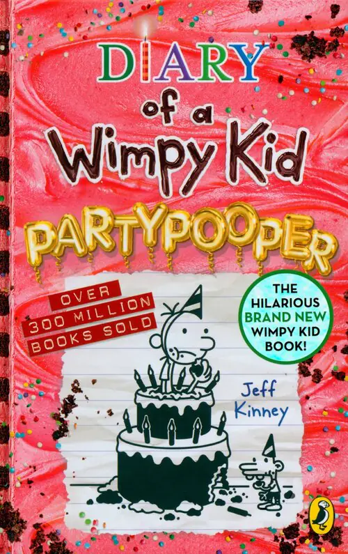 Książka - Diary of a Wimpy Kid: Partypooper (Book 20)