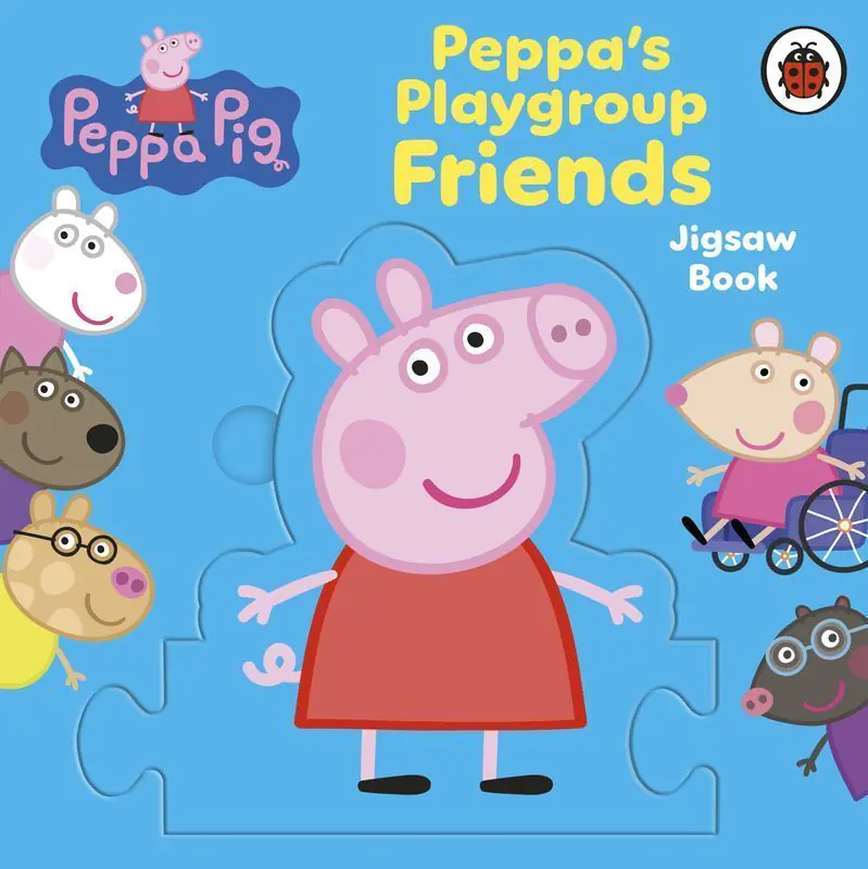 Książka - Peppa Pig: Peppa`s Playgroup Friends Jigsaw Book