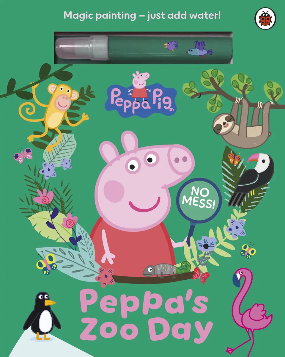 Książka - Peppa Pig. Peppa`s Zoo Day