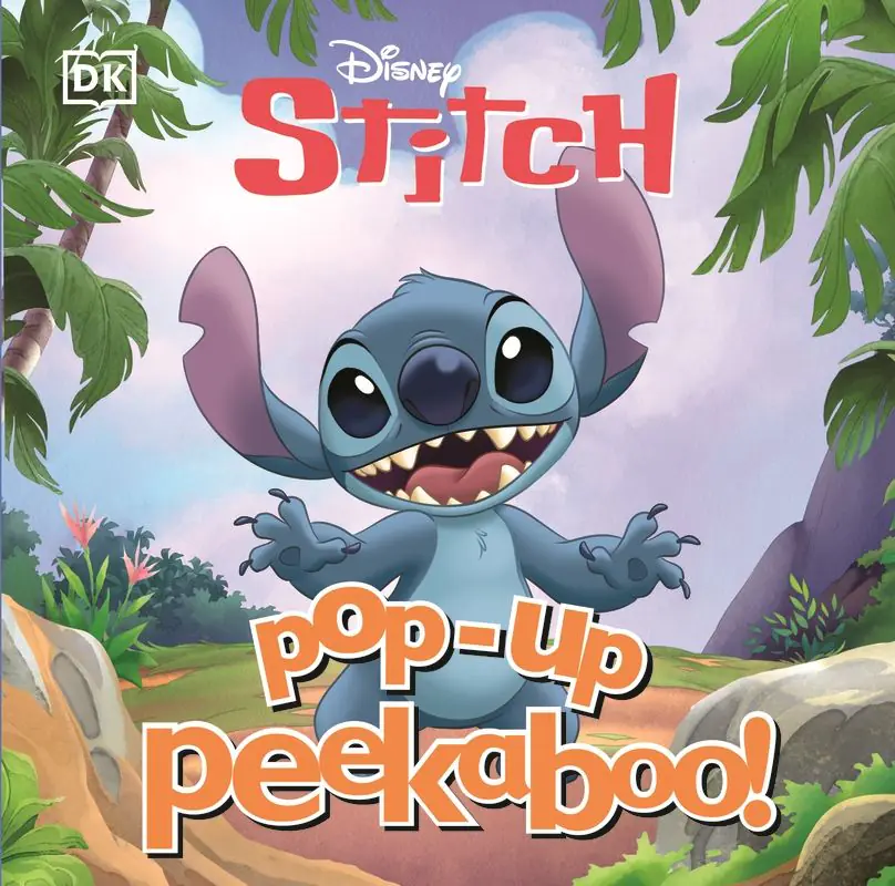 Książka - Pop-Up Peekaboo! Stitch