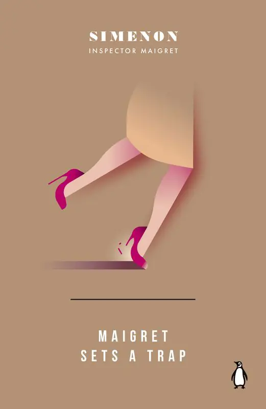 Książka - Maigret Sets a Trap: Inspector Maigret