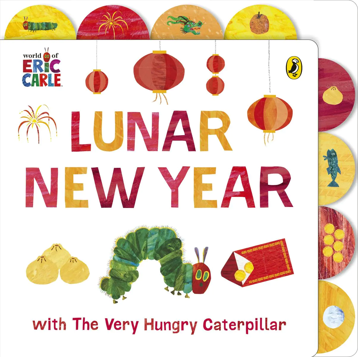 Książka - Lunar New Year with The Very Hungry Caterpillar