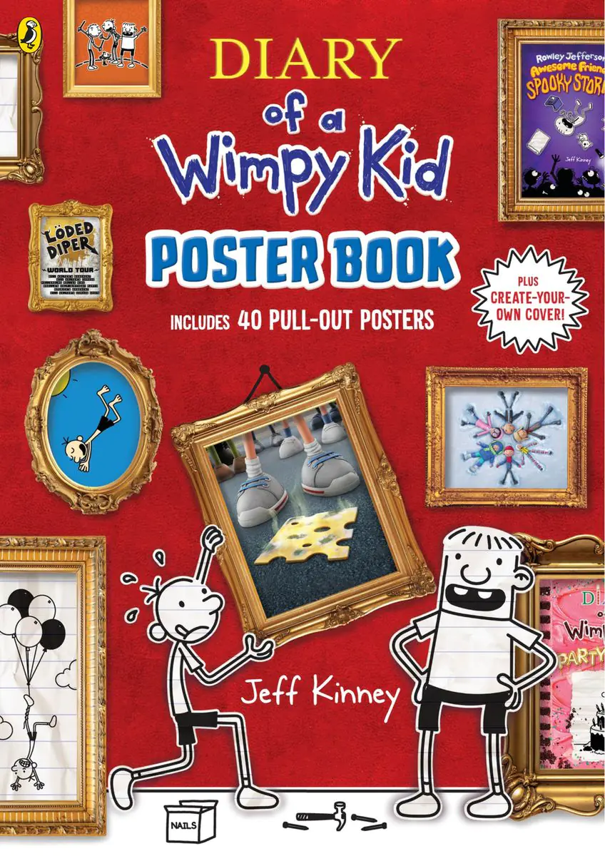 Książka - Diary of a Wimpy Kid Poster Book