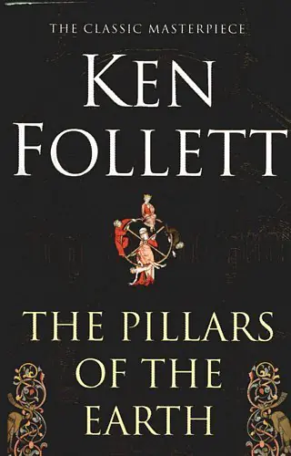 Książka - The Pillars of the Earth. Die Säulen der Erde, englische Ausgabe