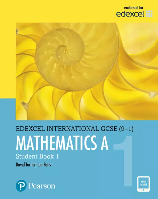 Książka - Pearson Edexcel International GCSE (9-1) Mathematics. A Student Book 1