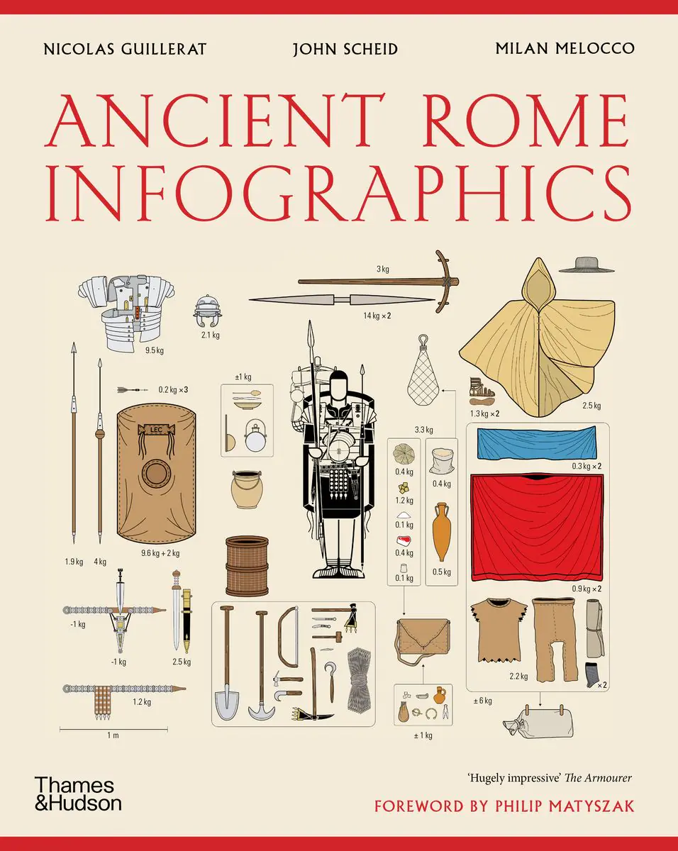 Książka - Ancient Rome. Infographics