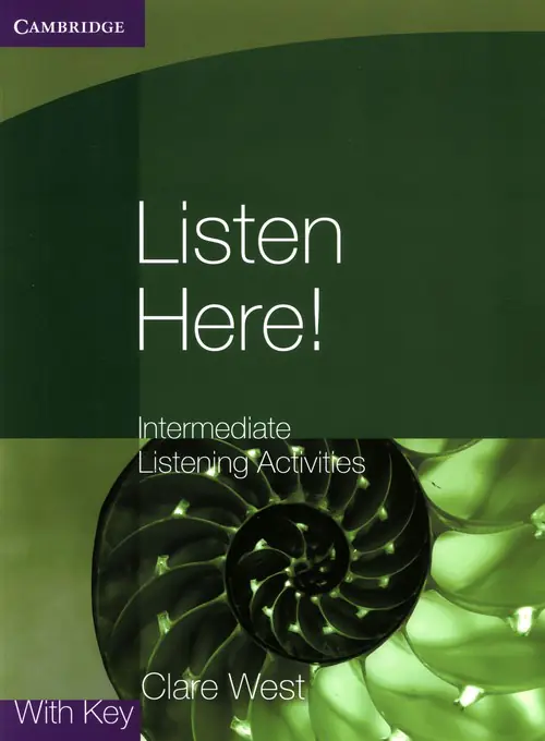 Książka - Listen Here! Intermediate Listening Activities with Key