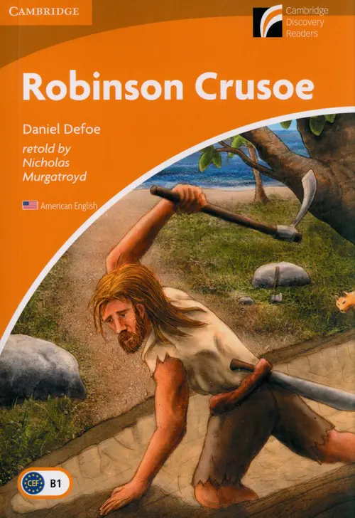 Książka - Robinson Crusoe Level 4 Intermediate American English