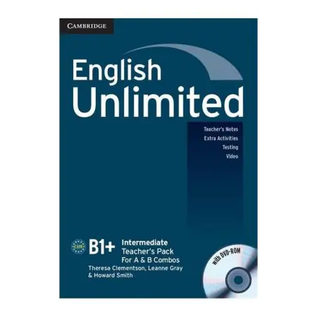 Książka - English Unlimited Intermediate Teacher's Pack + DVD - Clementson Theresa, Gray Leanne, Smith Howard
